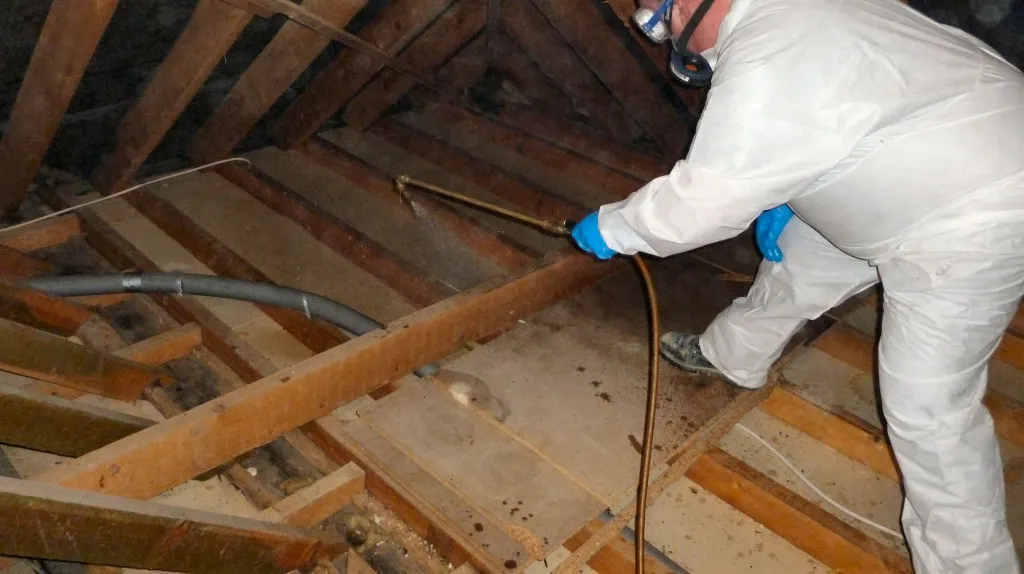 Behandling mod borebiller på loft – målrettet indsats i tagkonstruktion